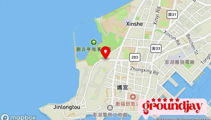 228Pai Lou Xi Ying Sheng Jing 地圖 - Penghu County, Magong City