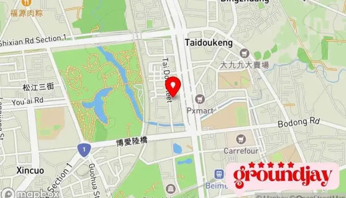 6q Ling Xiu Chuang Yi Nao Li Fa Zhan Xue Yuan 地圖 - Chiayi City, East District