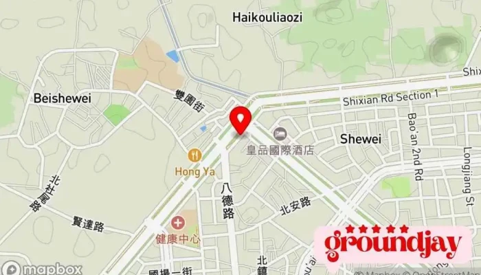 地图 安全．节能．省电‧爱地球  在 Chiayi City, West District