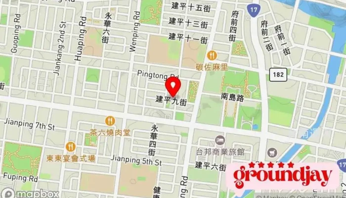An You Jin Gu Bao Yang Zhan 地圖 - Tainan City, Anping District