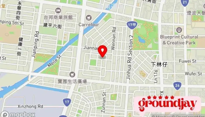 Bei Di Guo Ji Kai Fa You Xian Gong Si 地圖 - Tainan City, South District