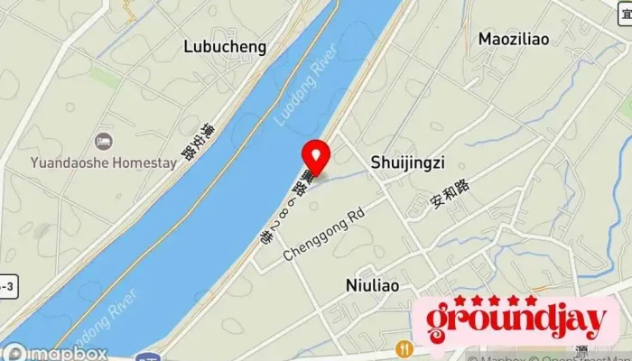 Bei Fang Zha Te North Zart Yi Lan Min Su 地圖 - Yilan County, Dongshan Township