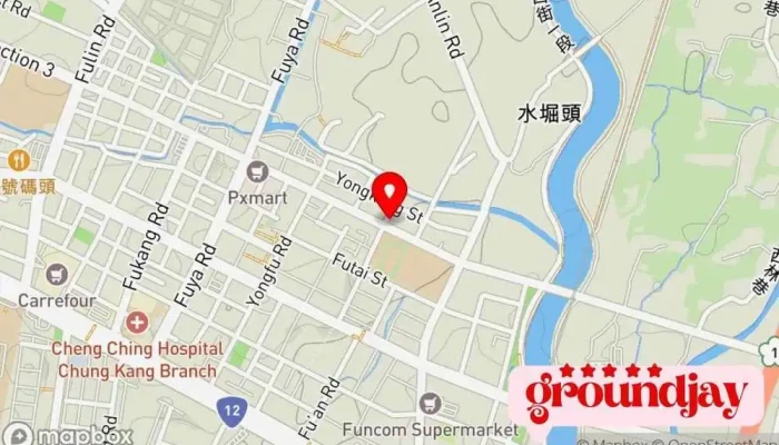 地图 背景模式股份有限公司 信息服务, 互联网营销服务 在 Taichung City, Xitun District
