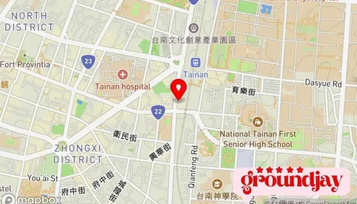 Ben Long Dian Tong Qi Ye Gu Fen You Xian Gong Si 地圖 - Tainan City, East District