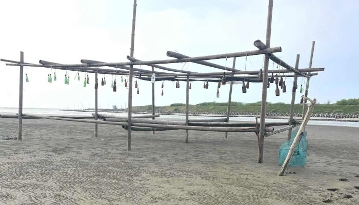Bu Dai Hai Shang Ba Shi Dan Gao Sha Tan 如何到達 - Chiayi County, Budai Township