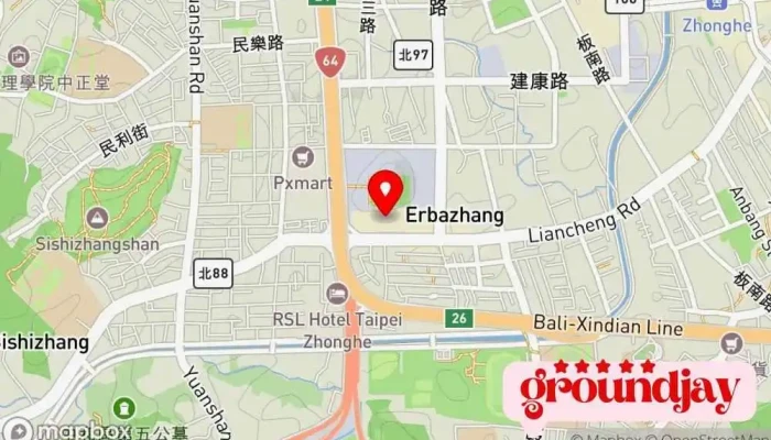 Bu Meng Wang Shu Wei Ke Ji You Xian Gong Si 地圖 - New Taipei City, Zhonghe District