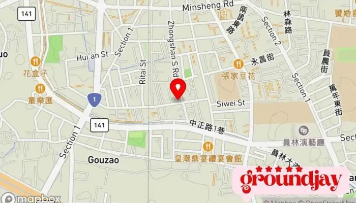 Chao Zhi You Xian Gong Si 地圖 - Changhua County, Yuanlin City