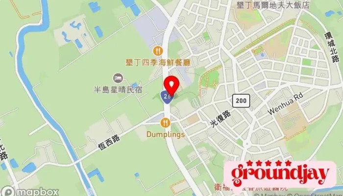 Chi An Liu Outside 地圖 - Pingtung County, Hengchun Township