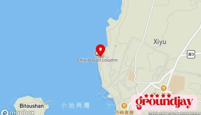 Chi Xi Zhu Zhuang Xuan Wu Yan 地圖 - Penghu County, Xiyu Township