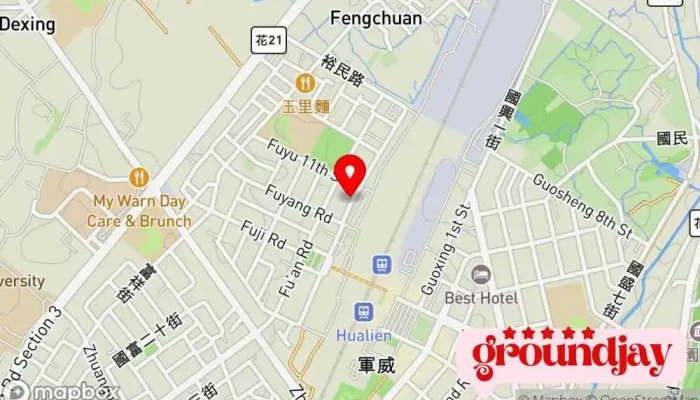 地图 春悅旅行社 | 花東玩家 | 包車旅遊 观光旅行社, 公交旅行社, 汽车租赁公司, 旅行社 在 Hualien County, Hualien City