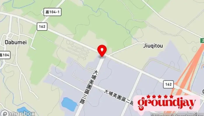 地图 大埔美智慧型工业园区  在 嘉义县大林镇