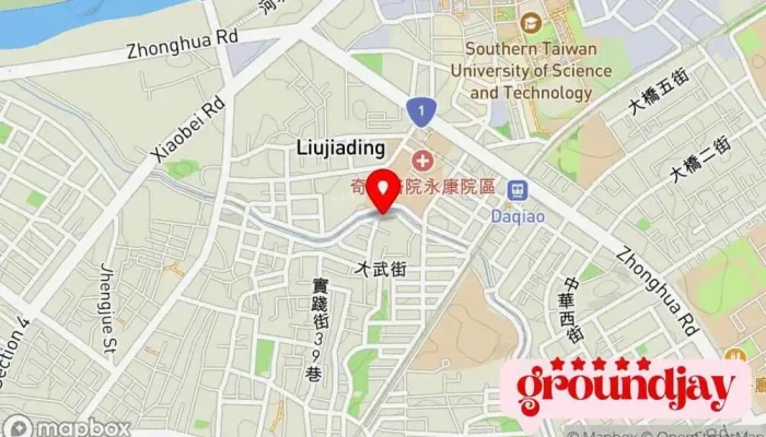 Da Wu Cang Ku 地圖 - Tainan City, North District