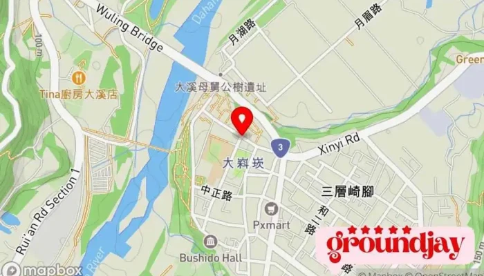 Da Xi Lao Jie 地圖 - Taoyuan City, Daxi District