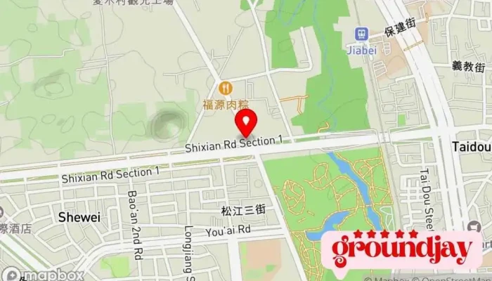 地图 大有年开发有限公司 企业办公场所 在 Chiayi City, West District