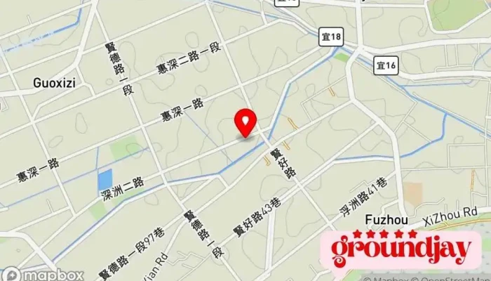 Da Zhuang Xing 地圖 - Yilan County, Yuanshan Township