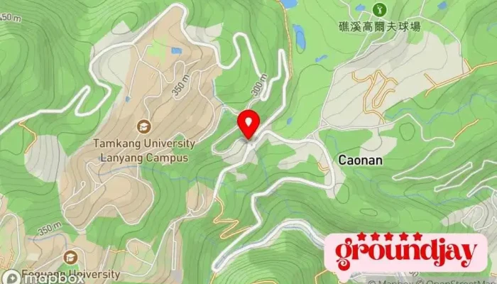 Dan Jiang Da Xue Lan Yang Xiao Yuan Da Men Guan Zhi Zhan 地圖 - Yilan County, Jiaoxi Township
