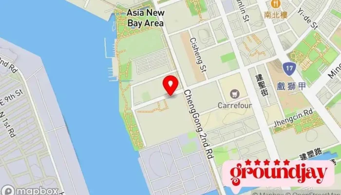 地图 迪傑魔股份有限公司 Digital Muse 电子商务服务 在 Kaohsiung City, Cianjhen District