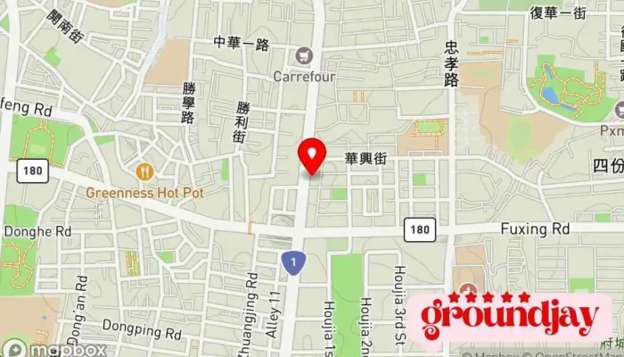 Di Ping Xian Wen Hua Shi Ye Gu Fen You Xian Gong Si 地圖 - Tainan City, Yongkang District