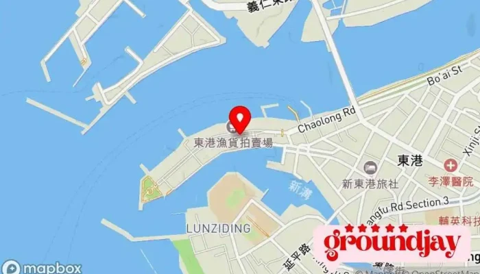 Dong Gang Lao Chuan Chang Hei Wei Yu Zhuan Mai Dian 13Hao 地圖 - Pingtung County, Donggang Township