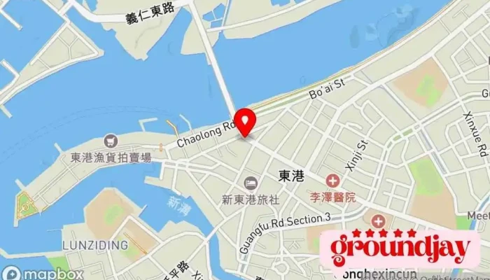 Dong Gang Ma Tou 地圖 - 屏东东港镇