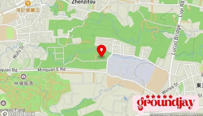 地图 东区  在 嘉义市东区
