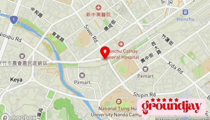 Dong Sen Dian Shang 地圖 - Hsinchu City, North District