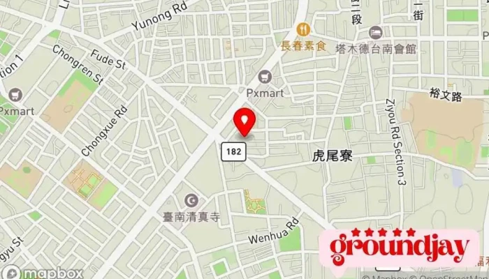 Dong Yun Gu Fen You Xian Gong Si 地圖 - Tainan City, 东区