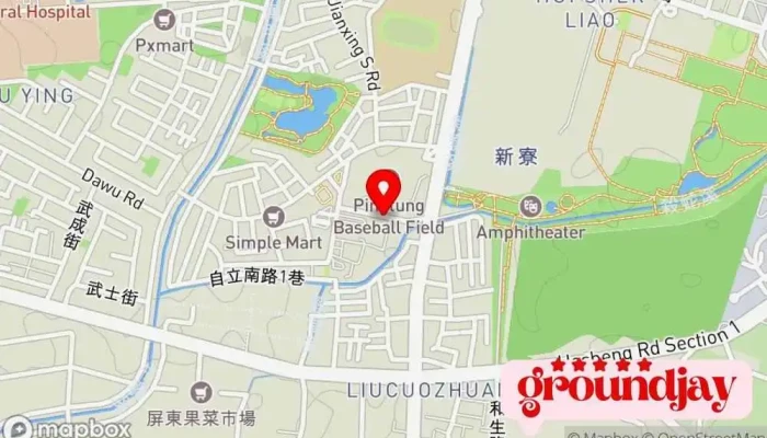 地图 敦阜形象策略 Diffiner Design 设计工作室, 建筑设计师, 图文设计师, 工业设计公司, 室内设计, 互联网营销服务, 营销顾问, 传媒公司, 网站设计师 在 Pingtung County, Pingtung City