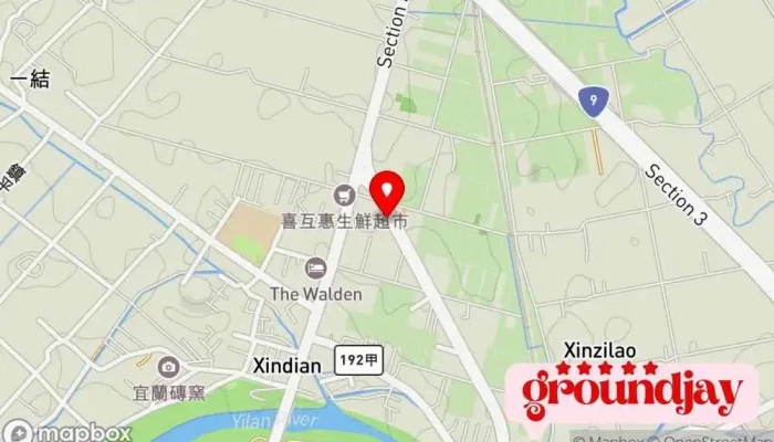 Fei Fan Qi Lu Yin Le Gai Nian Guan 地圖 - Yilan County, 宜兰市