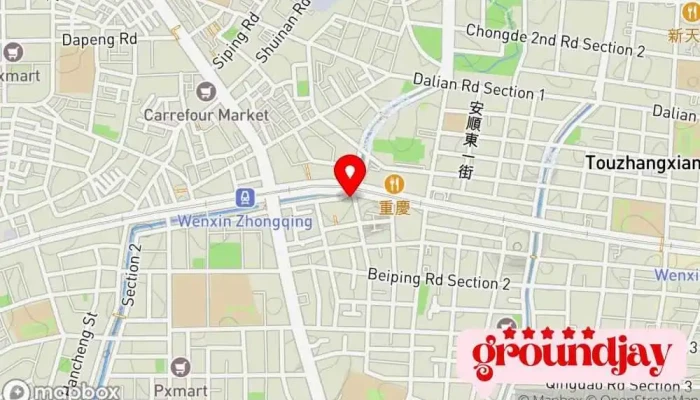 Gu Chen Wang Lu Zi Xun 地圖 - Taichung City, North District