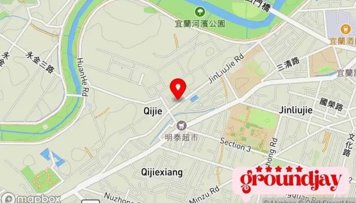 Guo Fang Bu Hou Bei Zhi Hui Bu Yi Lan Xian Zhi Hui Bu 地圖 - Yilan County, Yilan City