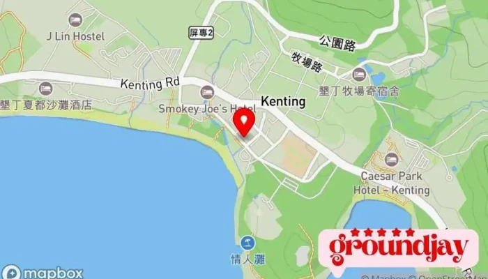Hai Du Lu Dian Er Guan 地圖 - Pingtung County, Hengchun Township