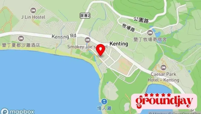 Hai Du Lu Dian 地圖 - Pingtung County, Hengchun Township