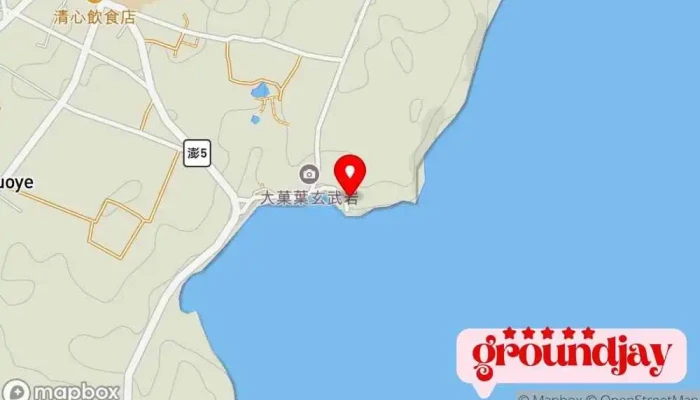 Hai Xun Shu Da Guo Xie Zhi Jian Zhan 地圖 - Penghu County, Xiyu Township