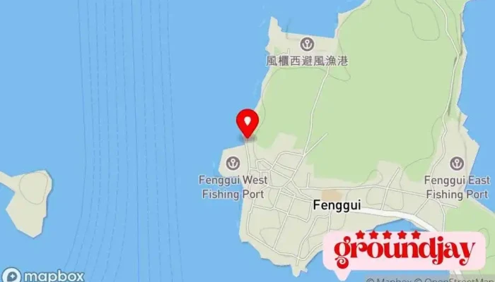 Hai Xun Shu Feng Ju Xi Zhi Jian Zhan 地圖 - Penghu County, Magong City