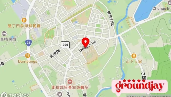 Heng Chun Di Zheng Shi Wu Suo 地圖 - Pingtung County, Hengchun Township