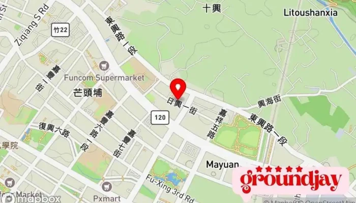 Heng Qi Dian Zi Shang Wu You Xian Gong Si 地圖 - Hsinchu County, Zhubei City