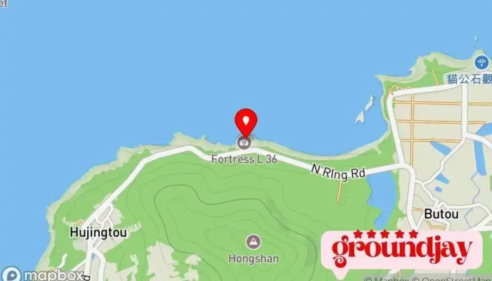 Hong Tu Gou San Ying Qu 地圖 - Kinmen County, Lieyu Township
