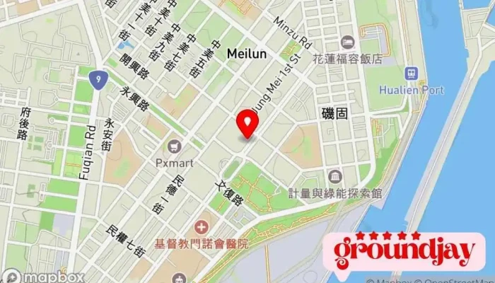 地图 花蓮網站架設-中華黃頁多媒體整合行銷股份有限公司_花蓮據點 互联网营销服务 在 Hualien County, Hualien City