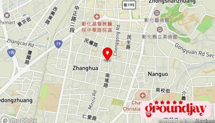 地图 华宿行馆 民宿 在 Changhua County, Changhua City