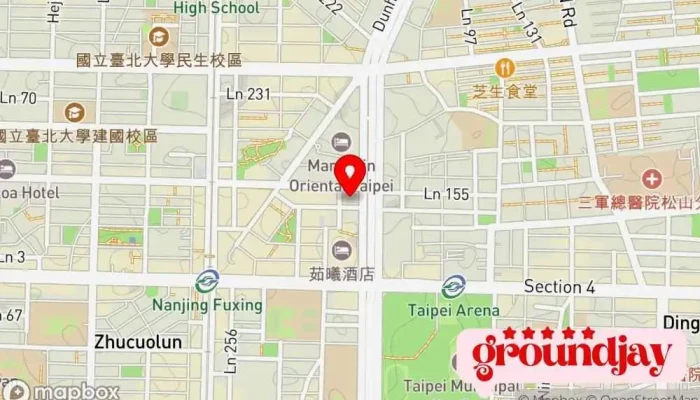 Hua Yu Wang Lu Yu Le Gu Fen You Xian Gong Si Kktix 地圖 - Taipei City, Songshan District