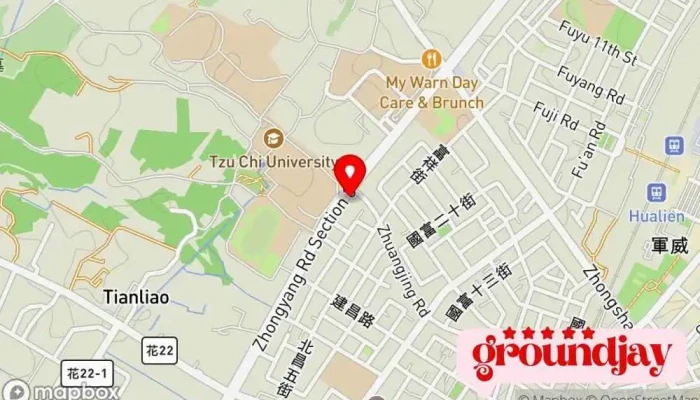 Hua Yun Qi Hua 地圖 - Hualien County, Hualien City