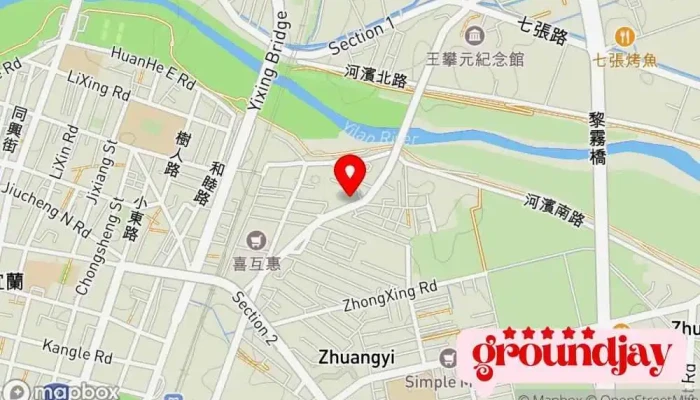Huai De Fan Yi She 地圖 - Yilan County, Yilan City