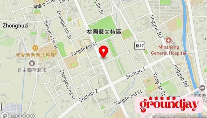 Jia Dian Guo Ji Gu Fen You Xian Gong Si 地圖 - Taoyuan City, Taoyuan District