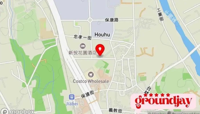 Jia You Dian Zi  Chiayo 地圖 - Chiayi City, East District