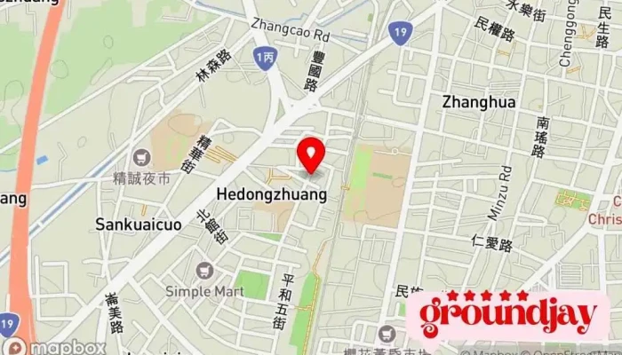 Jian Cheng Shu Wei Ke Ji You Xian Gong Si 地圖 - Changhua County, Changhua City