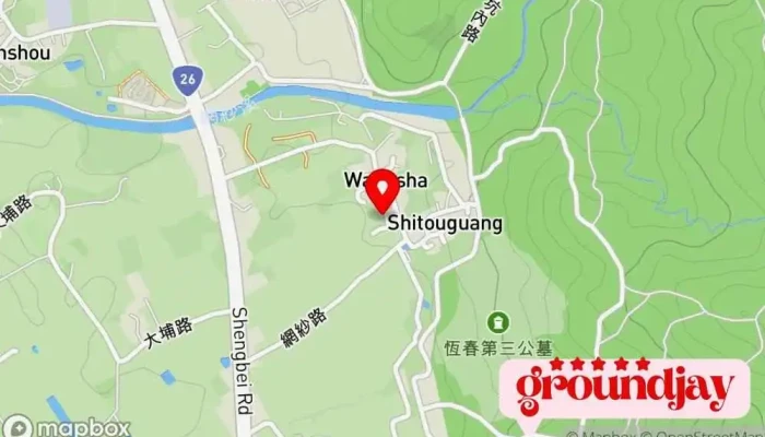Jian Da Qing Ji Xing 地圖 - Pingtung County, Hengchun Township
