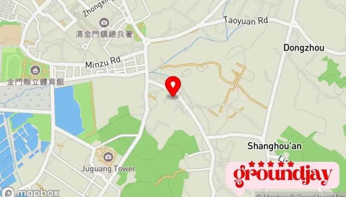 Jin Men Xian Yi Hui 地圖 - Kinmen County, Jincheng Township