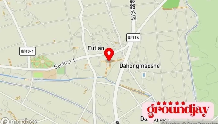 Jiu Yi Kai Fa You Xian Gong Si 地圖 - Changhua County, Tianwei Township