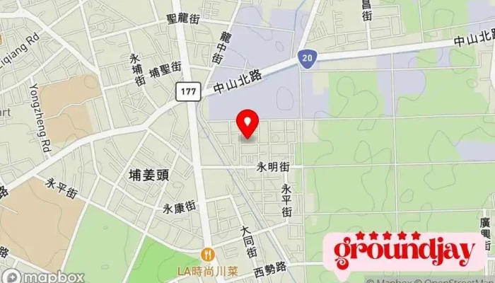 Ju Lu Ke Ji Wang Ye She Ji Gong Si 地圖 - Tainan City, Yongkang District